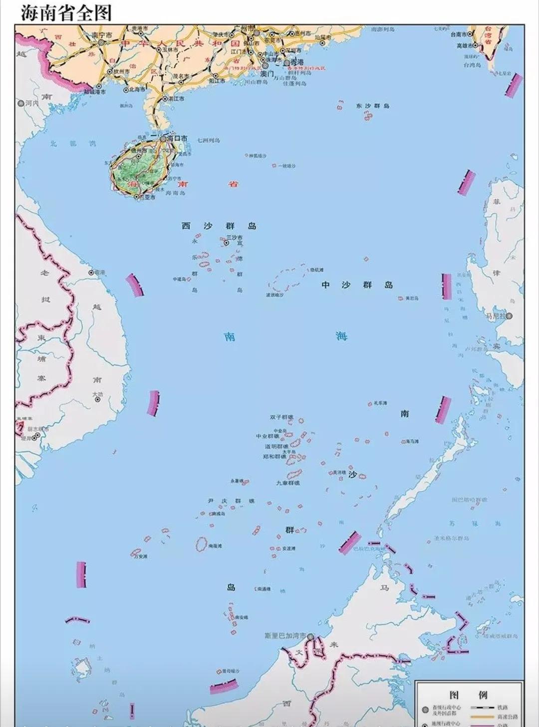 南海地圖高清版大圖，探索神秘的海洋疆域，南海高清地圖大圖，探索神秘海洋疆域之旅