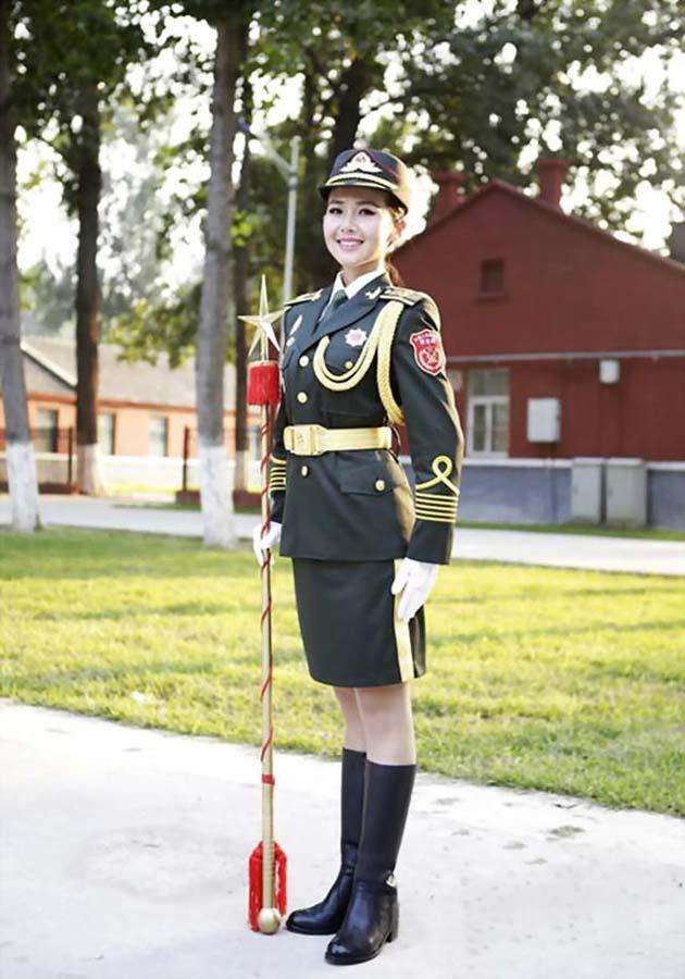 儀仗隊最美女兵的風(fēng)采與榮耀，儀仗隊最美女兵的榮耀風(fēng)采
