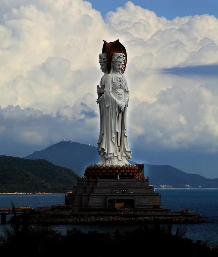 南海觀音，神秘與莊嚴的海洋圣地，南海觀音，神秘莊嚴的海洋圣地