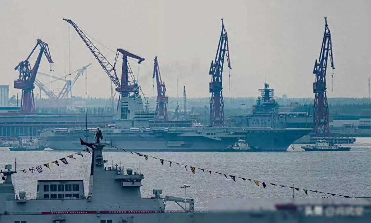 關(guān)于我國海軍新戰(zhàn)艦076型艦的最新建造消息，我國海軍新戰(zhàn)艦076型艦建造進展揭秘